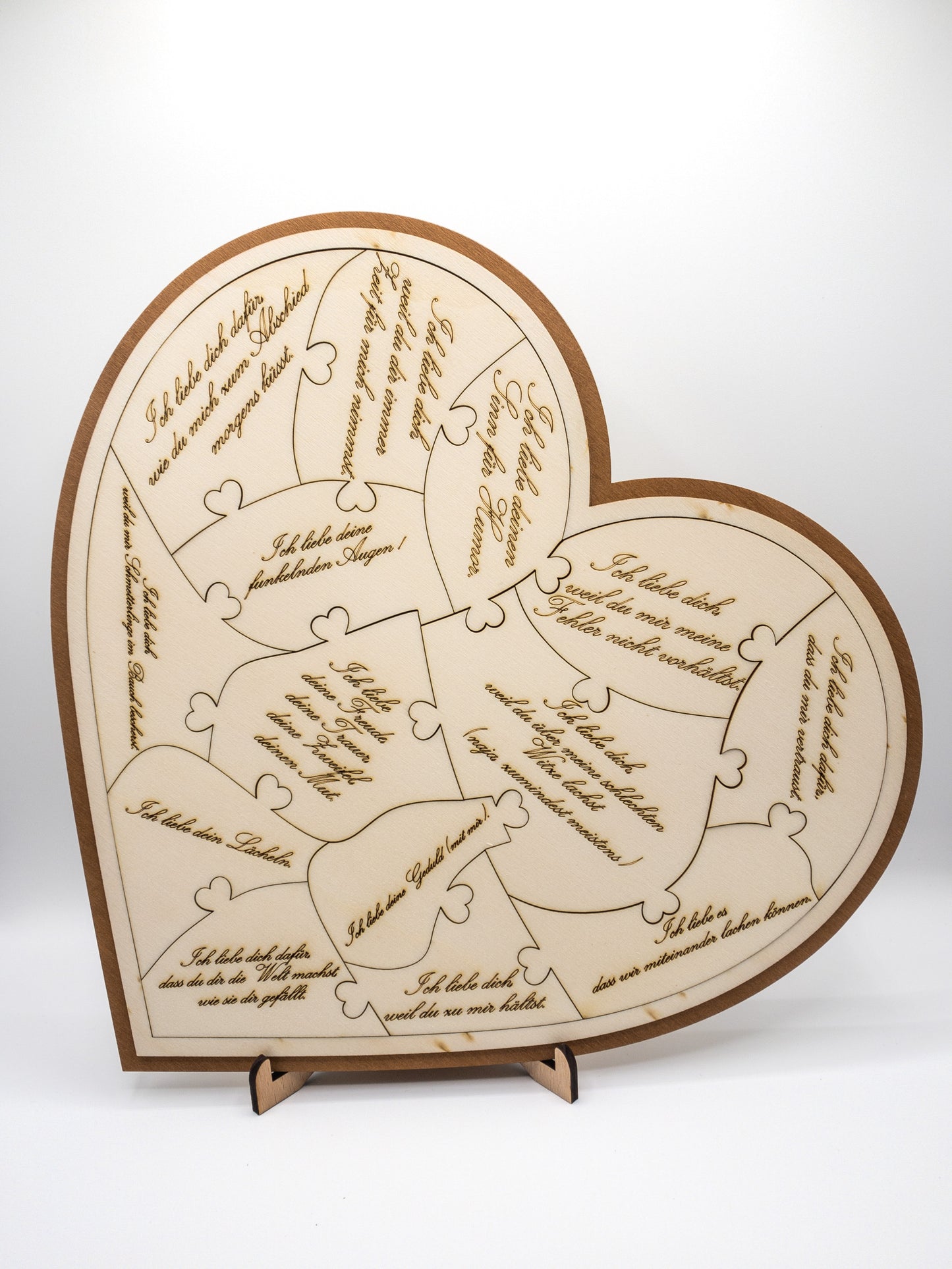 14 Gründe warum ich dich Liebe - Puzzle