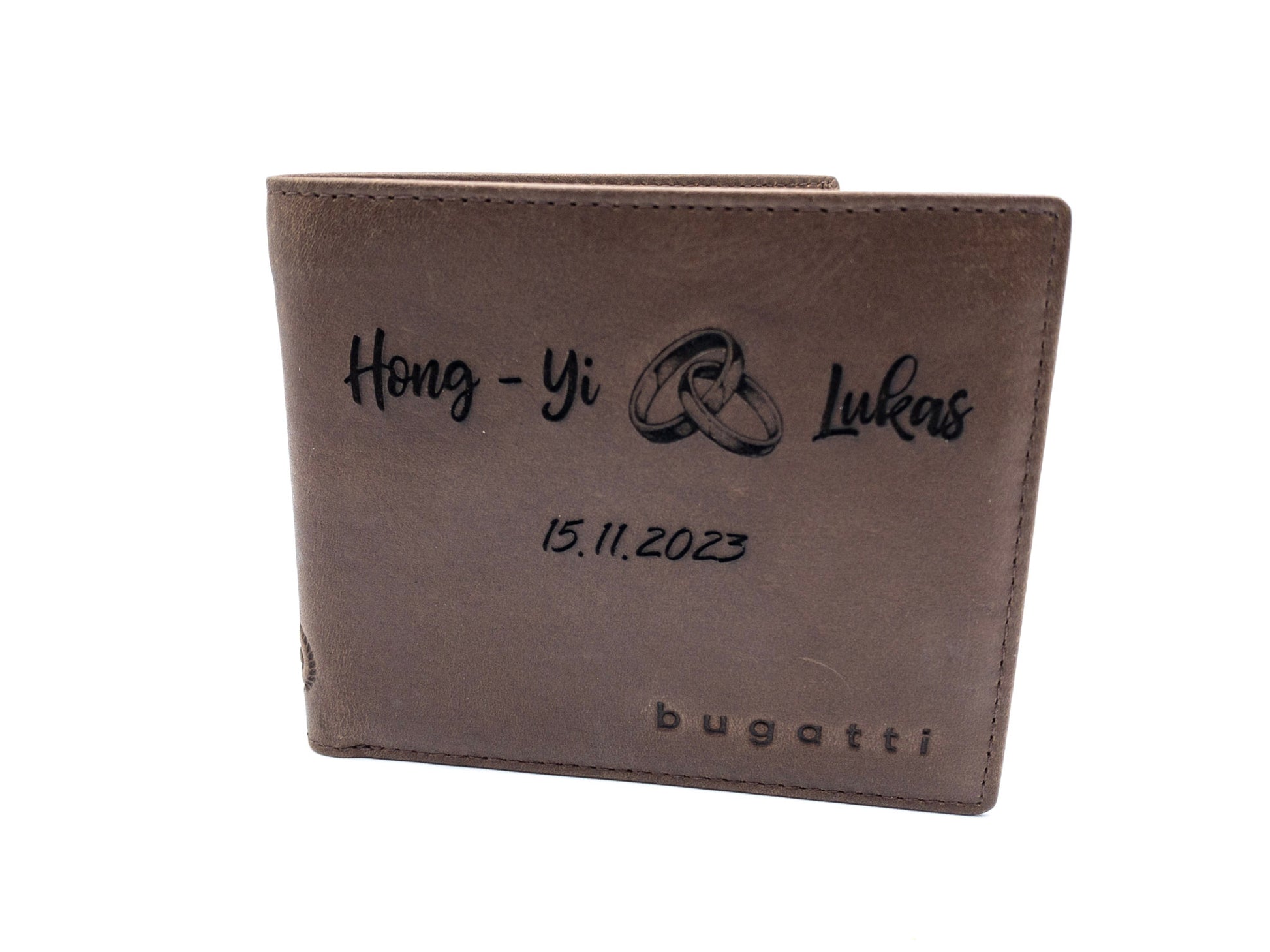 Herren Geldbörse mit Gravur personalisiert - Main Image